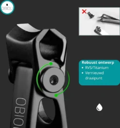 Obioli ™ Nagelknipper Set - Luxe Cadeau Doos Voor Mannen En Vrouwen - Nageltang - Nagelschaar - Kalknagels - Teennagel - Met Nagelvijl - Zwart - Groot - Gift Box -Poeder and Foundation Winkel 1124x1200