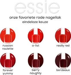 Essie Russian Roulette 61 - Rood - Nagellak -Poeder and Foundation Winkel 1125x1200