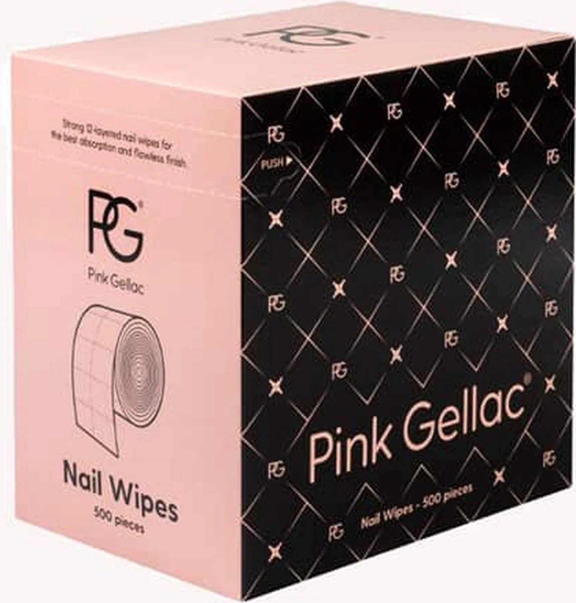 Pink Gellac - Nail Wipes - Gellak Reiniger - 500 Stuks - Zacht Voor Nagels 2 Pink Gellac - Nail Wipes - Gellak Reiniger - 500 Stuks - Zacht Voor Nagels - Afbeelding 2