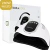 BoraPora Professionele Nageldroger - 280 Watt UV LED Lamp Nagels - 66 Leds - Nagel UV Lamp - Gellak Lamp - Nagellamp - Nagellamp Led - Nagellamp Voor Gel Nagellak - Nagellamp Led Uv - Nagellamp Uv - Nagellamp Gelnagels - Gellak - Nageldroger