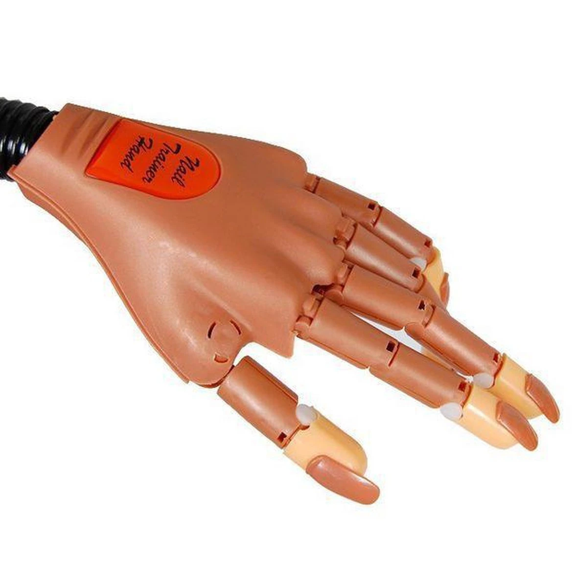 Merkloos Nailtrainer - Nail Practice Hand - Oefenhand Nagelstyliste (incl. 100 Oefen Nagels!) 6 Merkloos Nailtrainer - Nail Practice Hand - Oefenhand Nagelstyliste (incl. 100 Oefen Nagels!) - Afbeelding 6