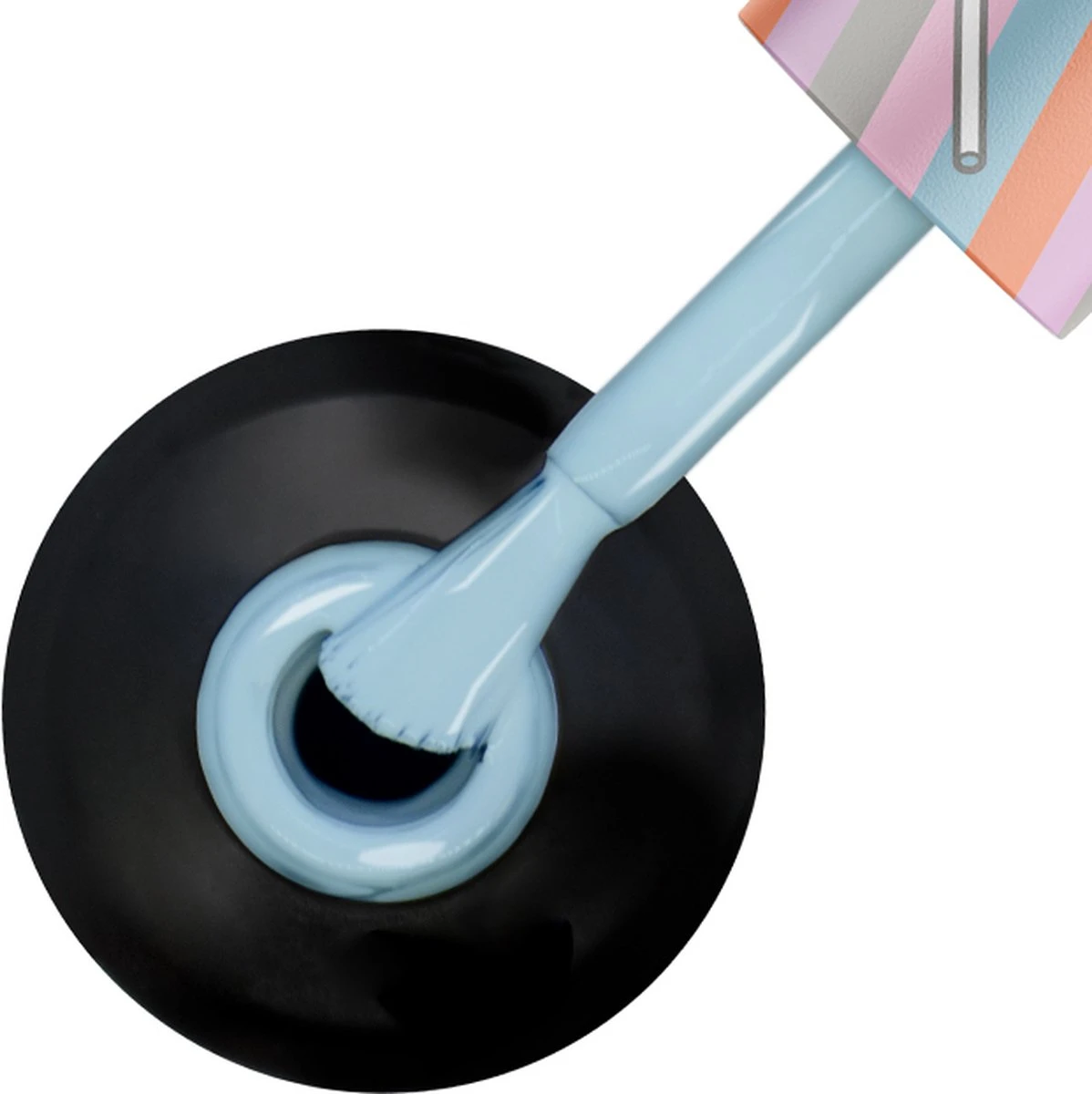 Pink Gellac - Baby Blue - Gellak - Vegan - Blauw - Glanzend - 15ml 3 Pink Gellac - Baby Blue - Gellak - Vegan - Blauw - Glanzend - 15ml - Afbeelding 3