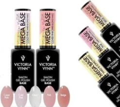 Rubber Base - Victoria Vynn™ Gel Polish Mega Base - Hard & Long Nails - PINK 8 Ml. -Poeder and Foundation Winkel 1200x1063