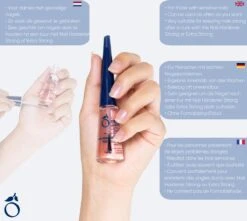 Herome Nagelverharder En Base Coat - Nail Hardener Sensitive - Met Keratine Verbetert De Conditie Van De Nagels - TFS Hars- En Tolueenvrij - 10ml -Poeder and Foundation Winkel 1200x1075