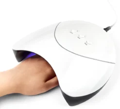 Royala D1 Gellak Starters Pakket + Inclusief UV LED Lamp + 10 Verschillende Gellak Kleuren - Gellak Lamp – Gellac Set - Alle Benodigdheden In Eén - Uitgebreid 62-Delig Pakket- Gel Polish Set - Gellak Set - UV LED Lamp -Poeder and Foundation Winkel 1200x1091