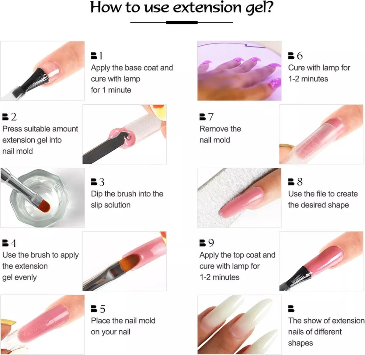 Polygel Kit - Polygel Set - Nagelverlenging - Polygel 7 Kleuren - Polygel Nagels - Kunstnagels - Gel Polish - Acryl Gellak 7 Polygel Kit - Polygel Set - Nagelverlenging - Polygel 7 Kleuren - Polygel Nagels - Kunstnagels - Gel Polish - Acryl Gellak - Afbeelding 7