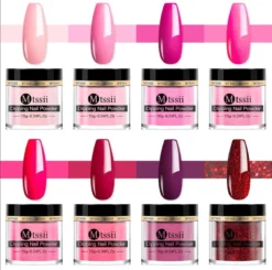 Dipping Powder Starter Kit - 8 Kleuren - Roze - Dip Poeder - Acryl Nagels - Dip Nagels - Meest Complete Starterspakket - Nagel Poeder - MTSSII - -Poeder and Foundation Winkel 1200x1188
