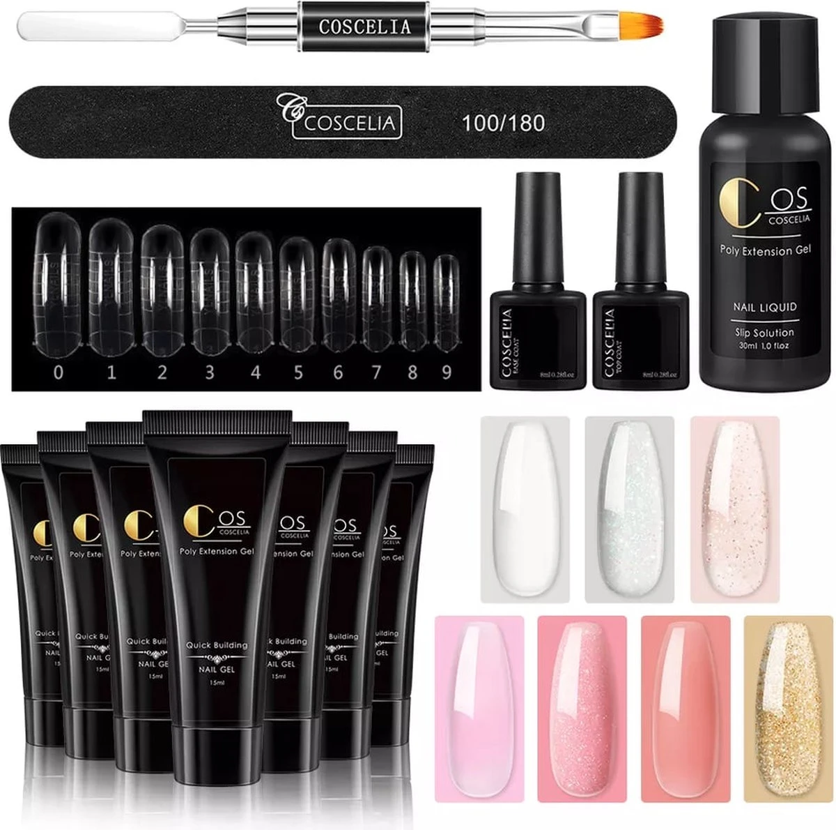 Polygel Kit - Polygel Set - Nagelverlenging - Polygel 7 Kleuren - Polygel Nagels - Kunstnagels - Gel Polish - Acryl Gellak 2 Polygel Kit - Polygel Set - Nagelverlenging - Polygel 7 Kleuren - Polygel Nagels - Kunstnagels - Gel Polish - Acryl Gellak - Afbeelding 2