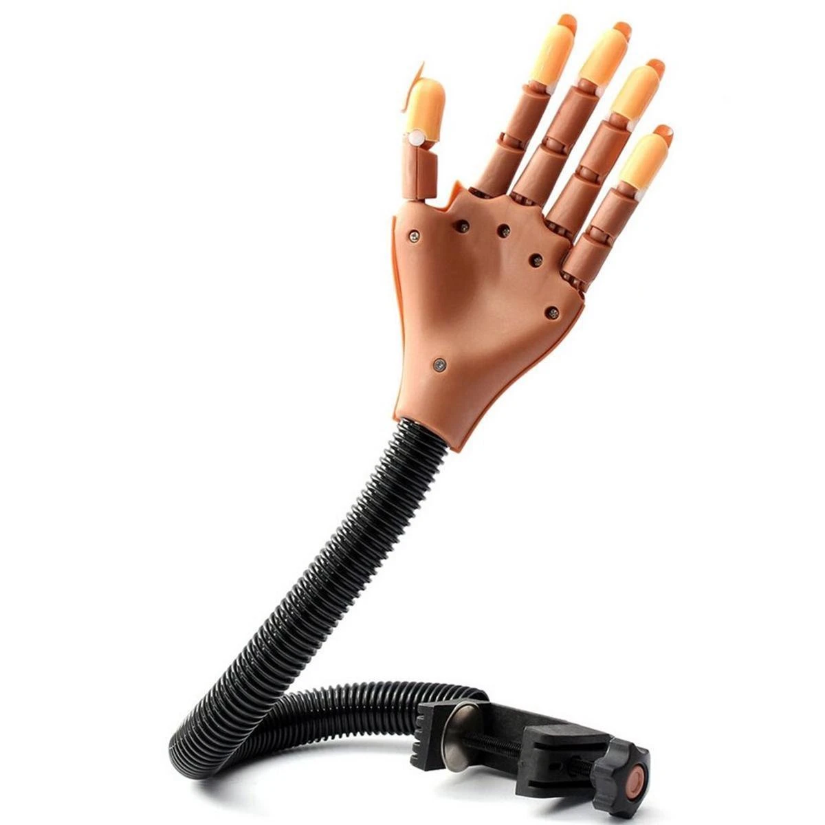 Merkloos Nailtrainer - Nail Practice Hand - Oefenhand Nagelstyliste (incl. 100 Oefen Nagels!) 2 Merkloos Nailtrainer - Nail Practice Hand - Oefenhand Nagelstyliste (incl. 100 Oefen Nagels!) - Afbeelding 2