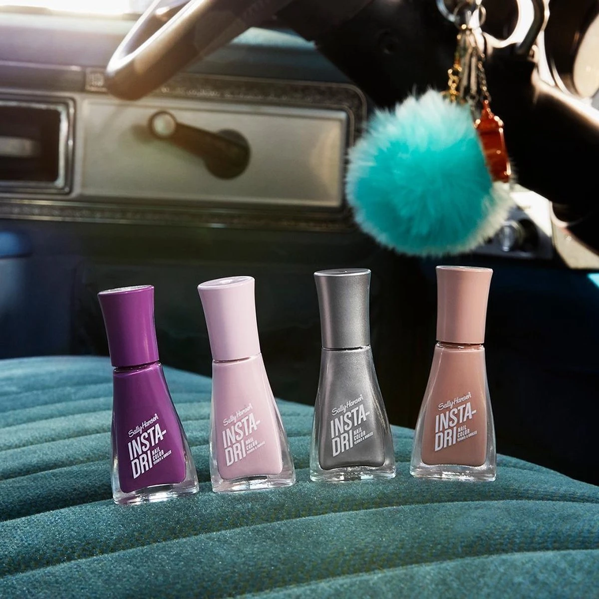 Sally Hansen InstaDri Nagellak - 213 Mauve It - Roze 4 Sally Hansen InstaDri Nagellak - 213 Mauve It - Roze - Afbeelding 4