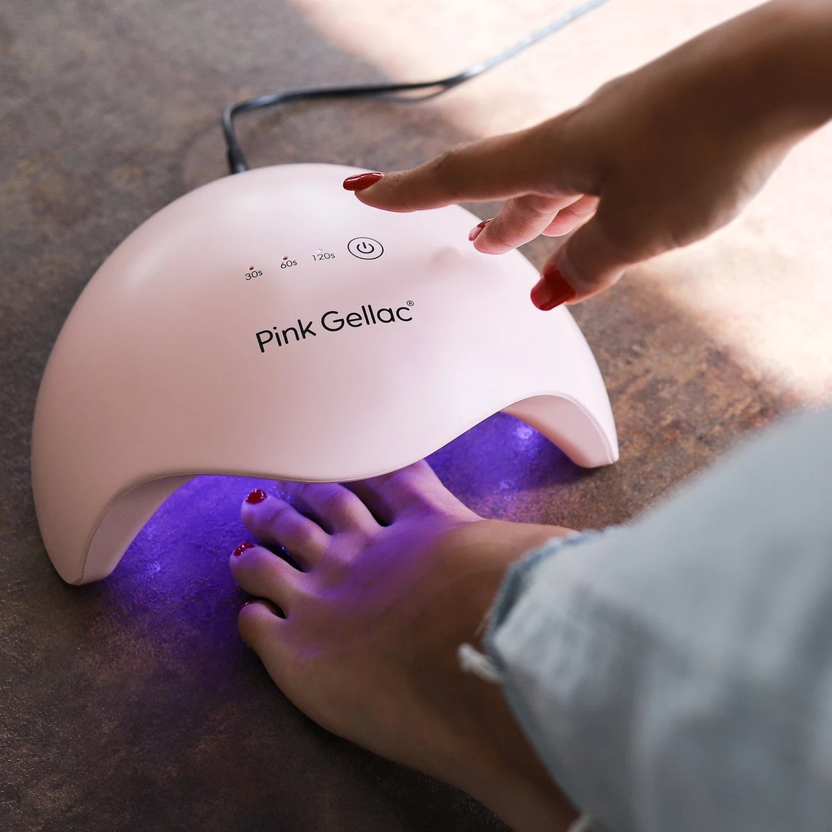 Pink Gellac - Starterset Premium Elegant Met 4 Kleuren En LED Lamp + Manicure Set 6 Pink Gellac - Starterset Premium Elegant Met 4 Kleuren En LED Lamp + Manicure Set - Afbeelding 6