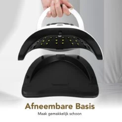 BoraPora Professionele Nageldroger - 280 Watt UV LED Lamp Nagels - 66 Leds - Nagel UV Lamp - Gellak Lamp - Nagellamp - Nagellamp Led - Nagellamp Voor Gel Nagellak - Nagellamp Led Uv - Nagellamp Uv - Nagellamp Gelnagels - Gellak - Nageldroger -Poeder and Foundation Winkel 1200x1200 4