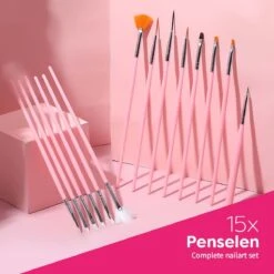 Evvie© Nail Art Kit - Penselen Met Dotting Tools - Strass Steentjes - Rhinestones - Nagel Folie - Diamantjes - Striping Tape – 65-delig 17 Evvie© Nail Art Kit - Penselen Met Dotting Tools - Strass Steentjes - Rhinestones - Nagel Folie - Diamantjes - Striping Tape – 65-delig -Poeder and Foundation Winkel 1200x1200 64