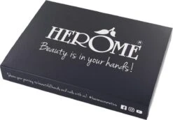 Herome Nail Care Set Deluxe - Travelsize Nagelvijl, Wonderpen, Base Coat En Top Coat - Nail Essentials -Poeder and Foundation Winkel 1200x834