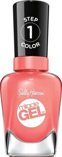 Sally Hansen Miracle Gel Nagellak - 380 Malibu Peach -Poeder and Foundation Winkel 476x1200 3