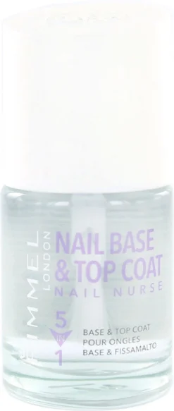 Rimmel London Nail Nurse Basecoat & Topcoat Nagellak - Transparant -Poeder and Foundation Winkel 508x1200 2
