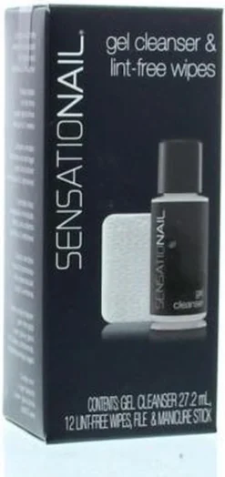Sensationail Gel Cleanser & Lint-Free Wipes -Poeder and Foundation Winkel 566x1200