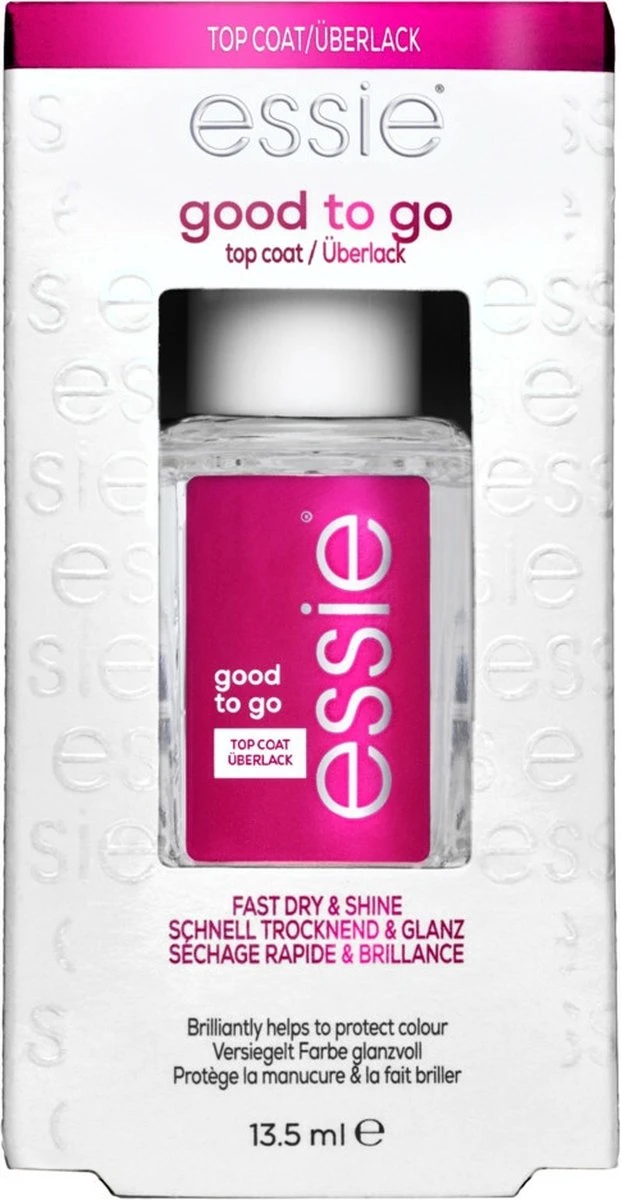 Essie Good To Go Topcoat Nagellak - Nagelverzorging 1 Essie Good To Go Topcoat Nagellak - Nagelverzorging