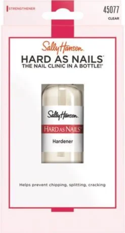 Sally Hansen Hard As Nails Clear - Nagelverharder - Transparant -Poeder and Foundation Winkel 644x1200