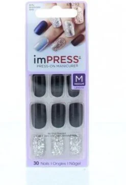 Kiss ImPRESS Press-on Manicure Play It Loud- Kunstnagels - Nagels - Press On Nails - Plaknagels - Nepnagels - 30 Stuks - Beste Kwaliteit -Poeder and Foundation Winkel 814x1200