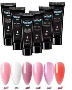 Gelnagels Set MEGA PACK + Nagel Vijl | Gellak Starterspakket | Polygel Kit | Nepnagels | Gellak Set | Nail Art Pakket | UV Gel | Manicure Set | Gel Nagellak Nagel Decoratie | UV Lamp | Starterspakket | Nail Care | Nagelstad -Poeder and Foundation Winkel 969x1200