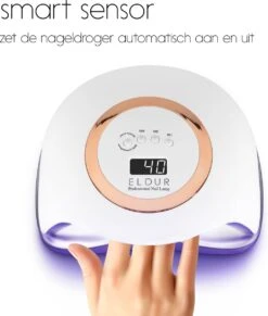 Eldur® Nageldroger - Nagellamp 168W - Gelnagels UV Lamp Nagels - Gellak Lamp 9 Eldur® Nageldroger - Nagellamp 168W - Gelnagels UV Lamp Nagels - Gellak Lamp -Poeder and Foundation Winkel 1018x1200