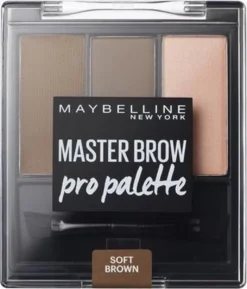 Maybelline Master Brow Design Kit - 3 Soft Brown - Bruin - Wenkbrauw Set -Poeder and Foundation Winkel 1027x1200 2