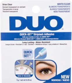 DUO - Quick-Set Lash Adhesive Wimperlijm - Clear 6 DUO - Quick-Set Lash Adhesive Wimperlijm - Clear -Poeder and Foundation Winkel 1039x1200