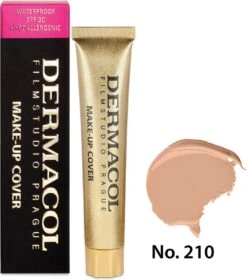 Dermacol - Make-Up Cover Make-Up For A Clear And Unified Skin 30 Ml - # 210 -Poeder and Foundation Winkel 1058x1200