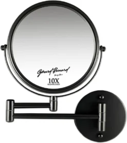 Make-up Wandspiegel Knikarm Mat Zwart - 10x Vergroting 20cmØ -Poeder and Foundation Winkel 1061x1200 3