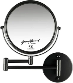 Make-up Wandspiegel Knikarm Mat Zwart - 5x Vergroting 20cmØ -Poeder and Foundation Winkel 1061x1200 4