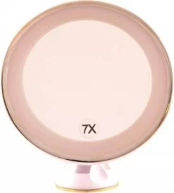 Gérard Brinard Verlichte Spiegel Zuignap LED Spiegel Incl. Batterij & USB Kabel - 7x Vergroting - Ø17cm -Poeder and Foundation Winkel 1081x1200 2