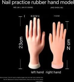 Merkloos Professionele Nagel Oefenhand | Nagellak Oefenhand | Nagelpratijk - Flexibele Hand | Oefenhand Voor Nagels 9 Merkloos Professionele Nagel Oefenhand | Nagellak Oefenhand | Nagelpratijk - Flexibele Hand | Oefenhand Voor Nagels -Poeder and Foundation Winkel 1082x1200