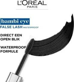 L’Oréal Paris Bambi Eye By False Lash Waterproof Mascara - Zwart 16 L’Oréal Paris Bambi Eye By False Lash Waterproof Mascara - Zwart -Poeder and Foundation Winkel 1085x1200 1