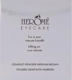 Herome Eye Care Wenkbrauw Poeder Middenbruin - Compact Brow Powder Medium Brown - Waterproof Verrijkt Met Panthenol - Volumineuze Wenkbrauwen -Poeder and Foundation Winkel 1095x1200 3