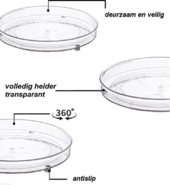 Make Up Organizer - 360° Draaibare Plateau - Make Up - Organizer - Orderner 9 Make Up Organizer - 360° Draaibare Plateau - Make Up - Organizer - Orderner -Poeder and Foundation Winkel 1108x1200 4