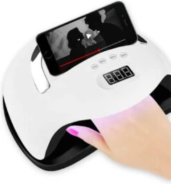 Rebela | Nageldroger | Gelnagels | GEL UV LED Nail Lamp 168w | UV Lamp Gelnagels | Led Nagellamp | Nageldroger | Wit 19 Rebela | Nageldroger | Gelnagels | GEL UV LED Nail Lamp 168w | UV Lamp Gelnagels | Led Nagellamp | Nageldroger | Wit -Poeder and Foundation Winkel 1115x1200