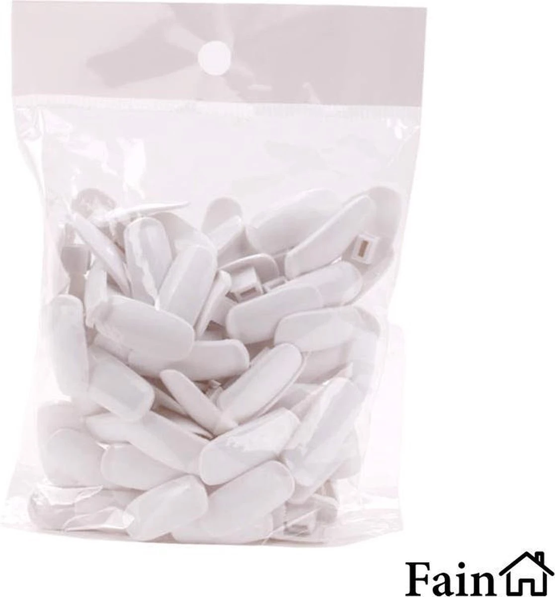 Oefen Nagels - 100 Stuks – Wit – Nailtrainer Tips - Nailtrainer Nagel Oefenhand - Oefenhand Voor Nagels – Nagel Oefenhand – Nailtrainer Refill – Nagel Bedjes Oefenhand 8 Oefen Nagels - 100 Stuks – Wit – Nailtrainer Tips - Nailtrainer Nagel Oefenhand - Oefenhand Voor Nagels – Nagel Oefenhand – Nailtrainer Refill – Nagel Bedjes Oefenhand - Afbeelding 8