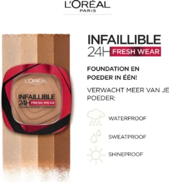 L’Oréal Paris Infaillible 24h Fresh Wear Powder Foundation - 20 Ivory -Poeder and Foundation Winkel 1117x1200 6