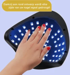 280 Watt UV LED Lamp Nagels - 66 Leds - SUN X10 MAX - Nagel UV Lamp - Gellak Lamp - Nagellamp - Nagellamp Led - Nagellamp Voor Gel Nagellak - Nagellamp Led Uv - Nagellamp Uv - Nagellamp Gelnagels - Gellak - Nageldroger -Poeder and Foundation Winkel 1121x1200 1