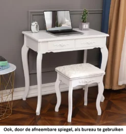 RJRoyal Living Princess Kaptafel Met Spiegel Make Up -Poeder and Foundation Winkel 1125x1200 4