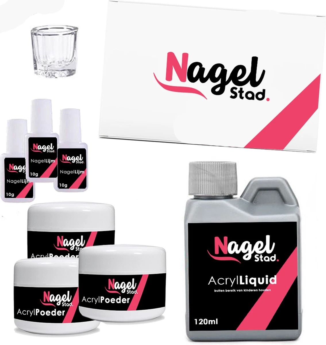 Acrylnagels Set | Nepnagels | Acryl Nagels Kit Starterspakket | Basispakket | Nail Art Pakket | Elektrische Nagelvijl | 60 Kleuren Acryl Poeders/Glitters | 500 Franse Tips | Acrylic Liquid | Nagel Lijm | Plaknagels | 91 Delig | Nagel Set | Nagelstad 9 Acrylnagels Set | Nepnagels | Acryl Nagels Kit Starterspakket | Basispakket | Nail Art Pakket | Elektrische Nagelvijl | 60 Kleuren Acryl Poeders/Glitters | 500 Franse Tips | Acrylic Liquid | Nagel Lijm | Plaknagels | 91 Delig | Nagel Set | Nagelstad - Afbeelding 9