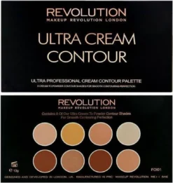 Makeup Revolution Ultra Cream Contour Palette -Poeder and Foundation Winkel 1135x1200 6