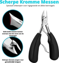 XYZ Goods - 7-delige Manicure Set - Speciaal Voor Ingegroeide Teennagel En Kalknagel - Inclusief Etui -Poeder and Foundation Winkel 1141x1200