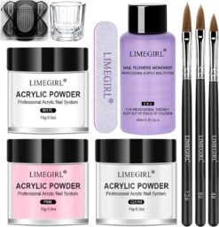 Professionele Acryl Nagels Starterpakket - Kunstnagels - Dipping Powder - Nail Art - Crystal Poeder - Gellak Starterspakket