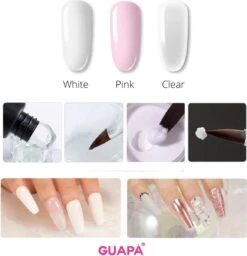 GUAPÀ® Acryl Starterspakket Pink Clear White | Acryl Poeder | Acrylic Liquid | Acryl Penselen | Dappendish | Acryl Nagels | Professionele Kwaliteit | Nepnagels 10 GUAPÀ® Acryl Starterspakket Pink Clear White | Acryl Poeder | Acrylic Liquid | Acryl Penselen | Dappendish | Acryl Nagels | Professionele Kwaliteit | Nepnagels -Poeder and Foundation Winkel 1160x1200 4