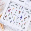 Nail Art Nagel Sticker Berm Bloemen Veld Boeket Nagel Stickers Klaproosjes