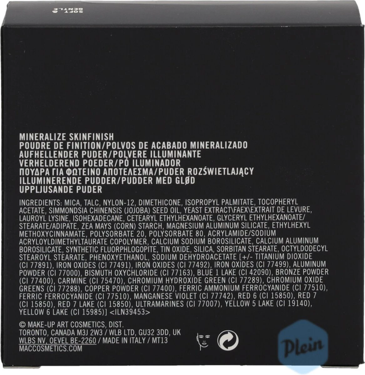 MAC Cosmetics Mineralize Skinfinish Highlighter Poeder - Soft & Gentle 1 MAC Cosmetics Mineralize Skinfinish Highlighter Poeder - Soft & Gentle