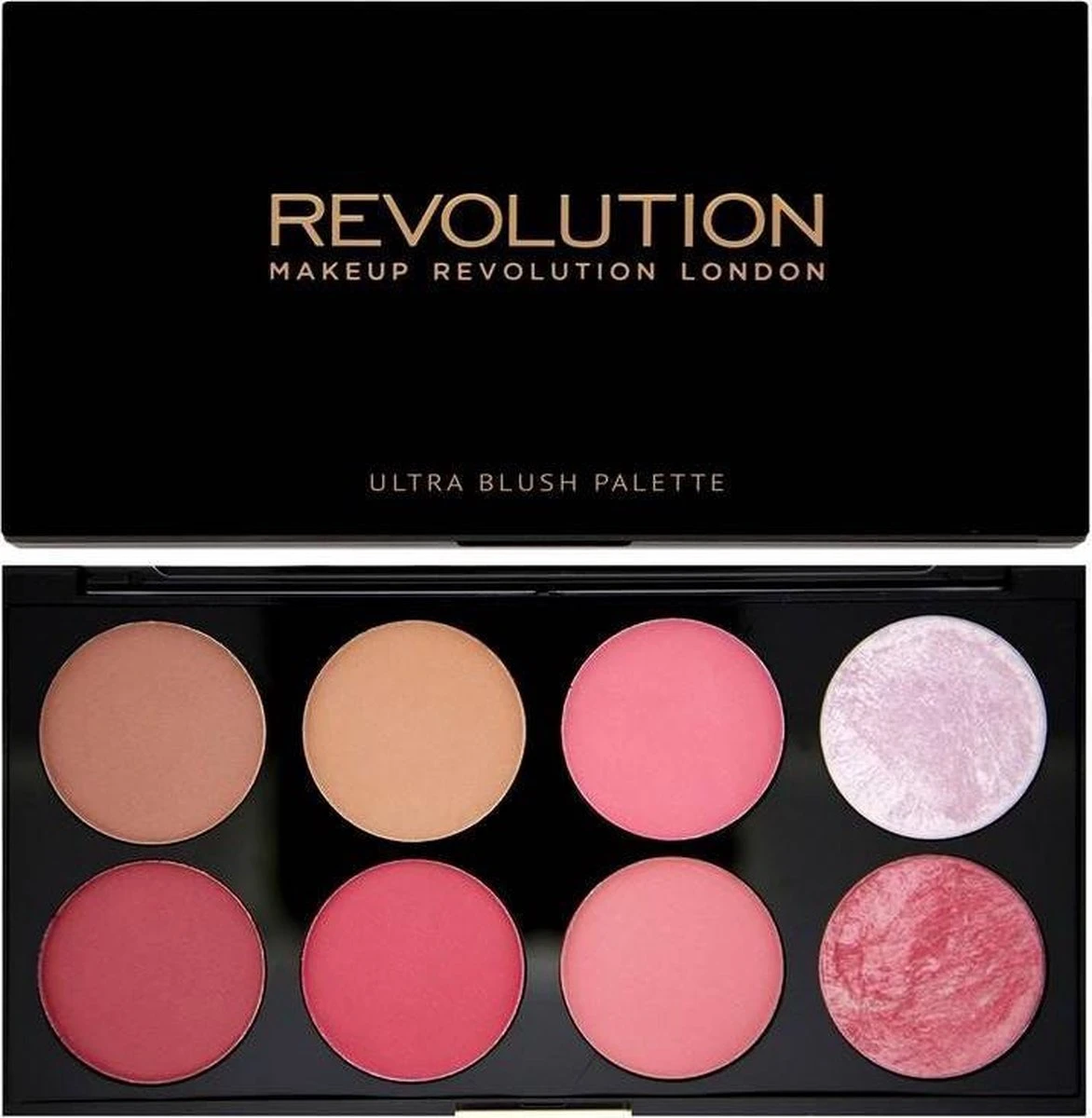 Makeup Revolution Ultra Blush & Contour Palette - Sugar And Spice 1 Makeup Revolution Ultra Blush & Contour Palette - Sugar And Spice
