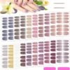 GUAPÀ® Nagelstickers & Nail Wraps - Nail Art - Nagel Folie - Diverse Kleuren Nail Wrap - 20 Vellen Nagelstickers